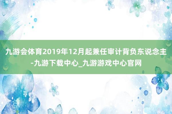 九游会体育2019年12月起兼任审计背负东说念主-九游下载中心_九游游戏中心官网